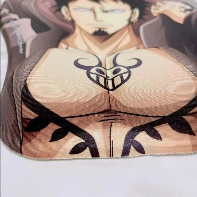 Anime Trafalgar Law 3D Oppai Boob 3D Wrist Rest Effenfine
