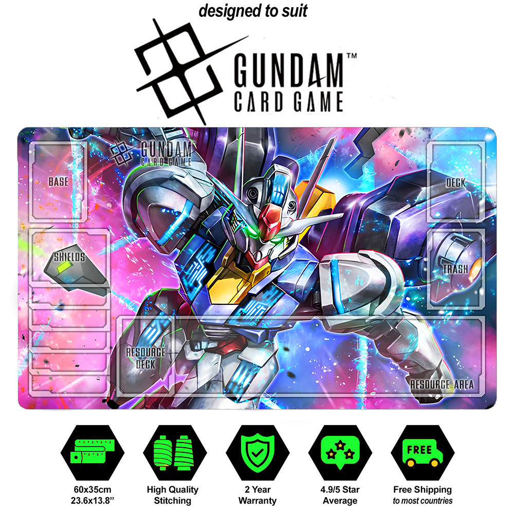 Gundam TCG Playmat Wings of Advance Gundam Alternate Art Beta Playmat Custom