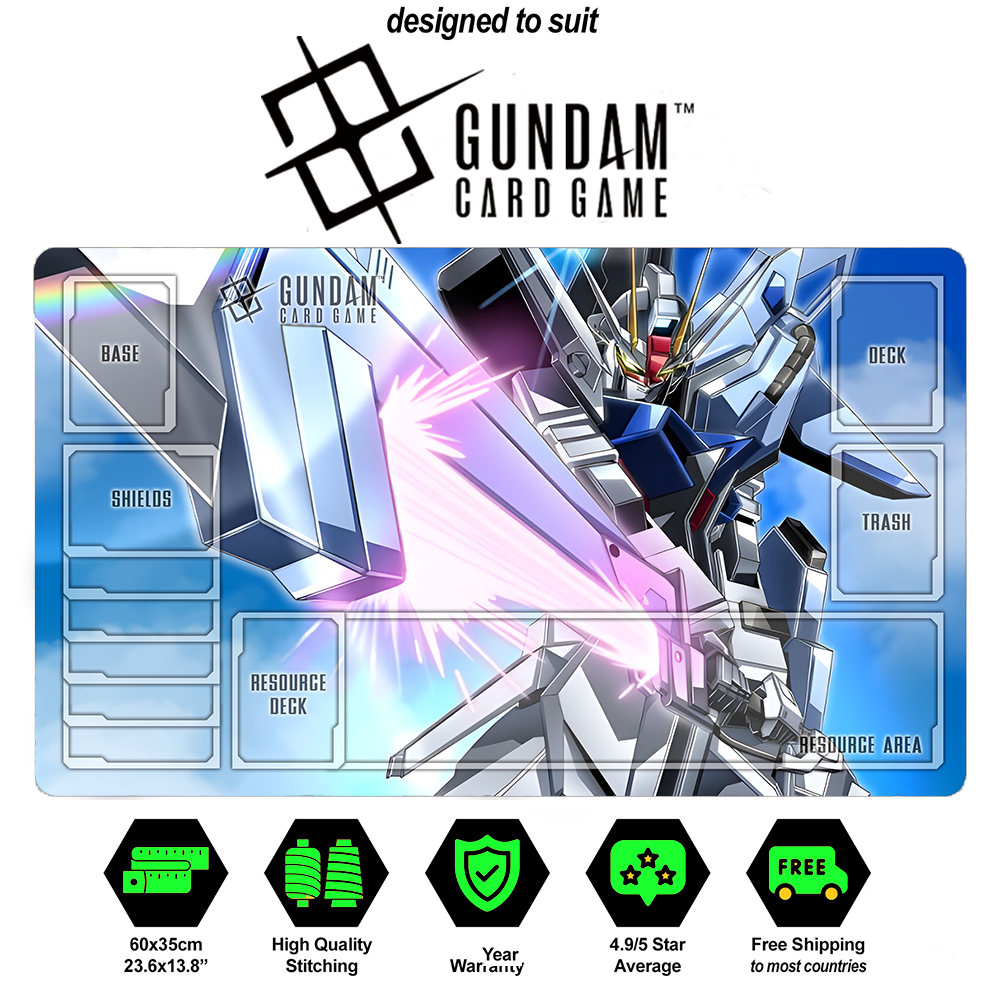 Gundam TCG Sword Strike Gundam Alternate Art Beta Playmat Custom