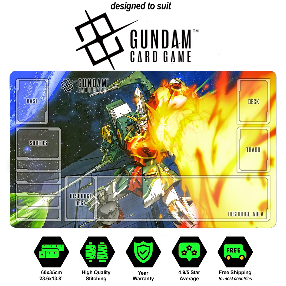 Gundam TCG XXXG-01S2 Altron Gundam Alternate Art Beta Playmat Custom