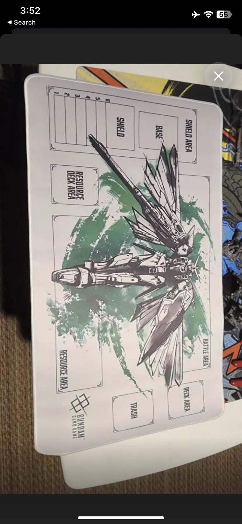 Custom Playmat Desk Mat with Zones TCG & CCG Playmat Effenfine