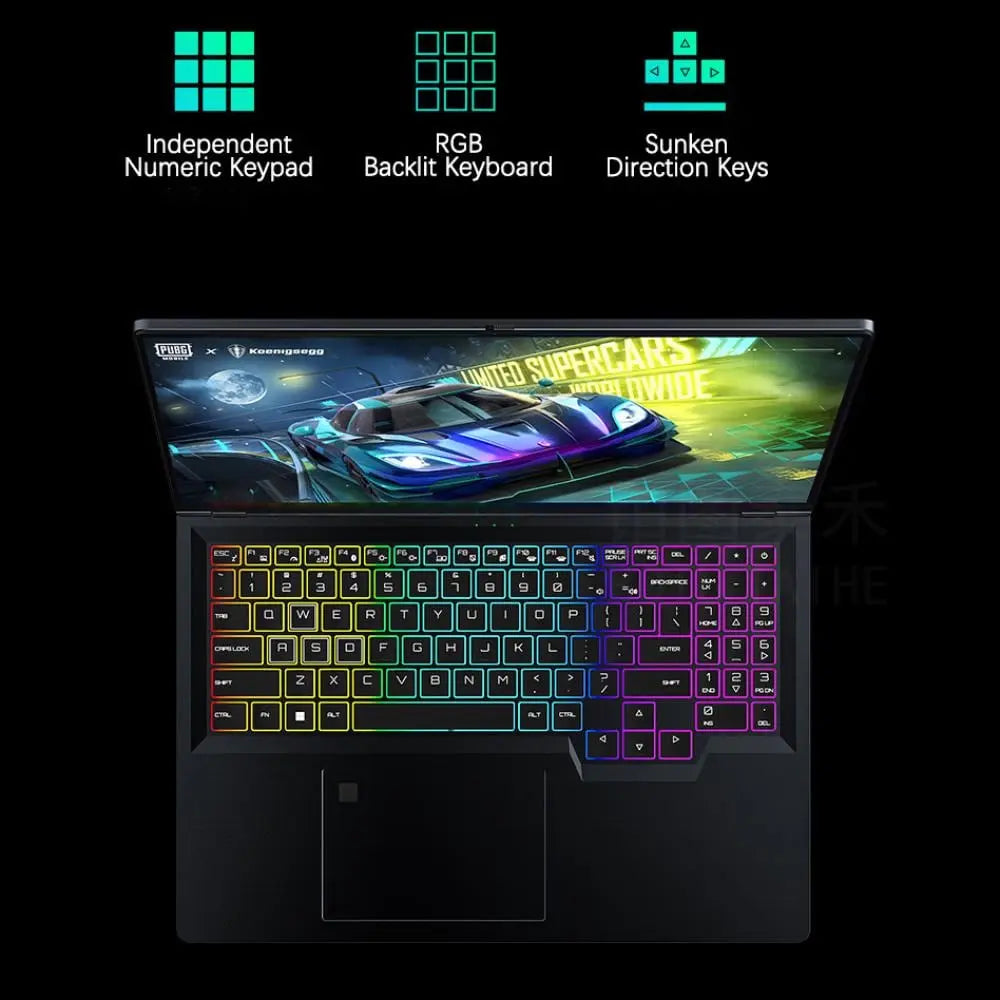 Customizable RTX 4060 Gaming Laptop | Intel i9-13900H | 16:10 144 Hz Display | Windows 11 Pro Effenfine