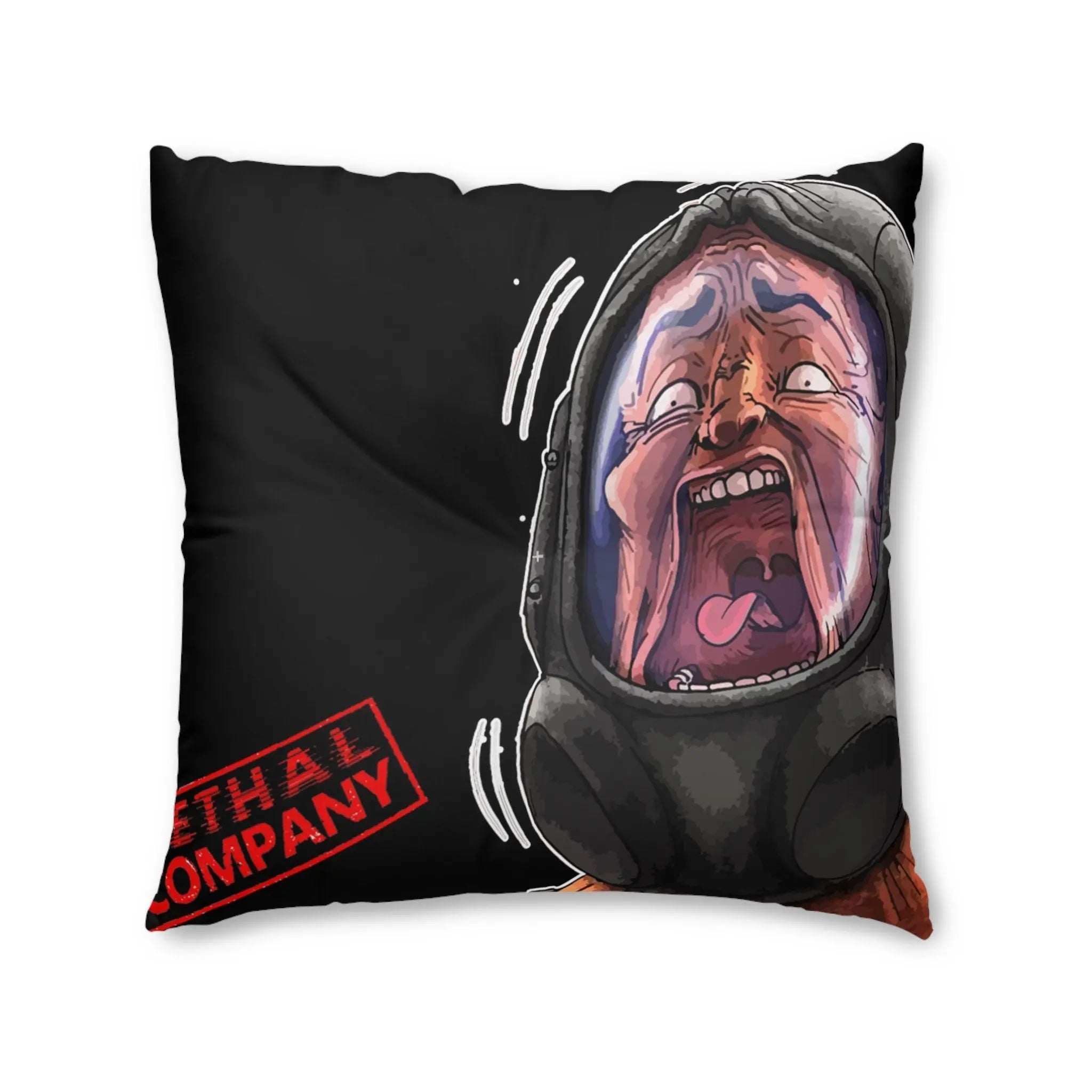 Lethal Company Game - Throw Pillow Prop - Company Asset Effenfine