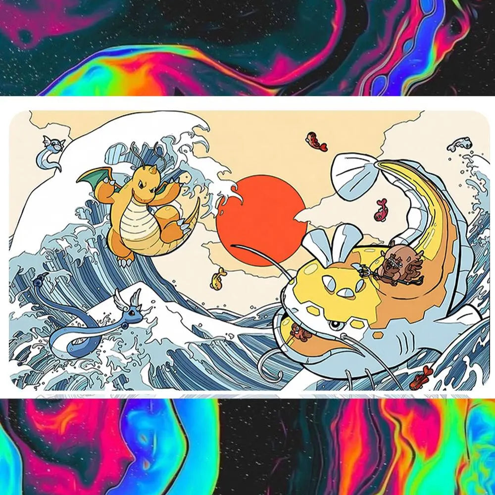 Dragonite Playmat | Pokemon Playmat With Zones | 215455 Effenfine