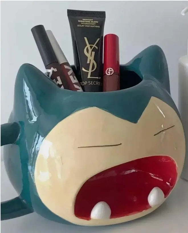 Giant Snorlax Ceramic Mug 50oz Anime Kawaii 90s, 2000s Effenfine