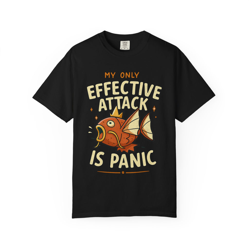 Fishing-themed Panic Attack T-Shirt