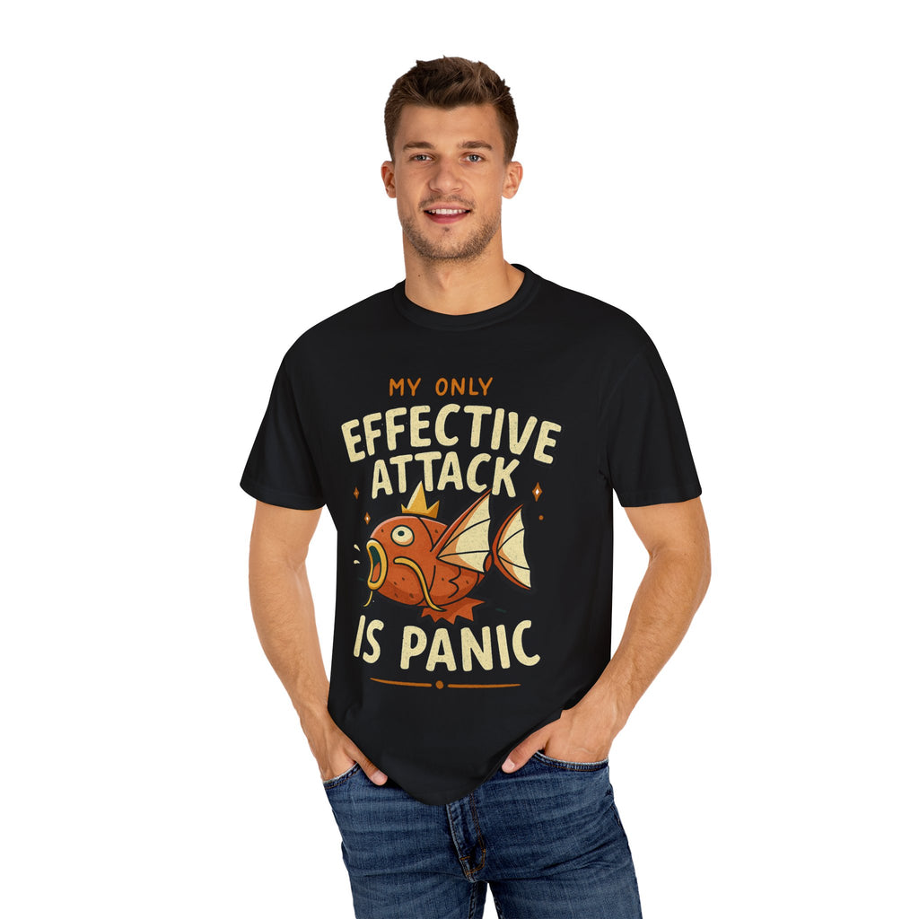 Fishing-themed Panic Attack T-Shirt