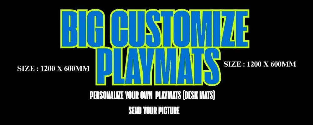 BIG Custom XL Anime Desk Mat for Streamers | 1200x600mm Personalized Deskmat | Otaku Office Mat | Send Your Own Image | Gaming Stream Decor Effenfine