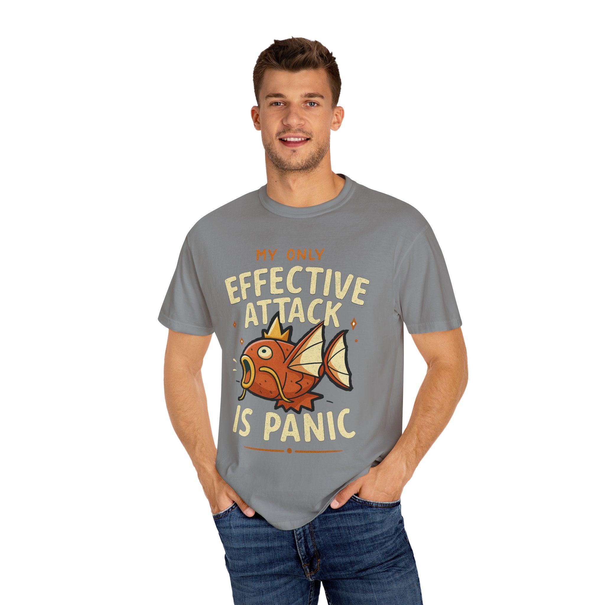 Fishing-themed Panic Attack T-Shirt