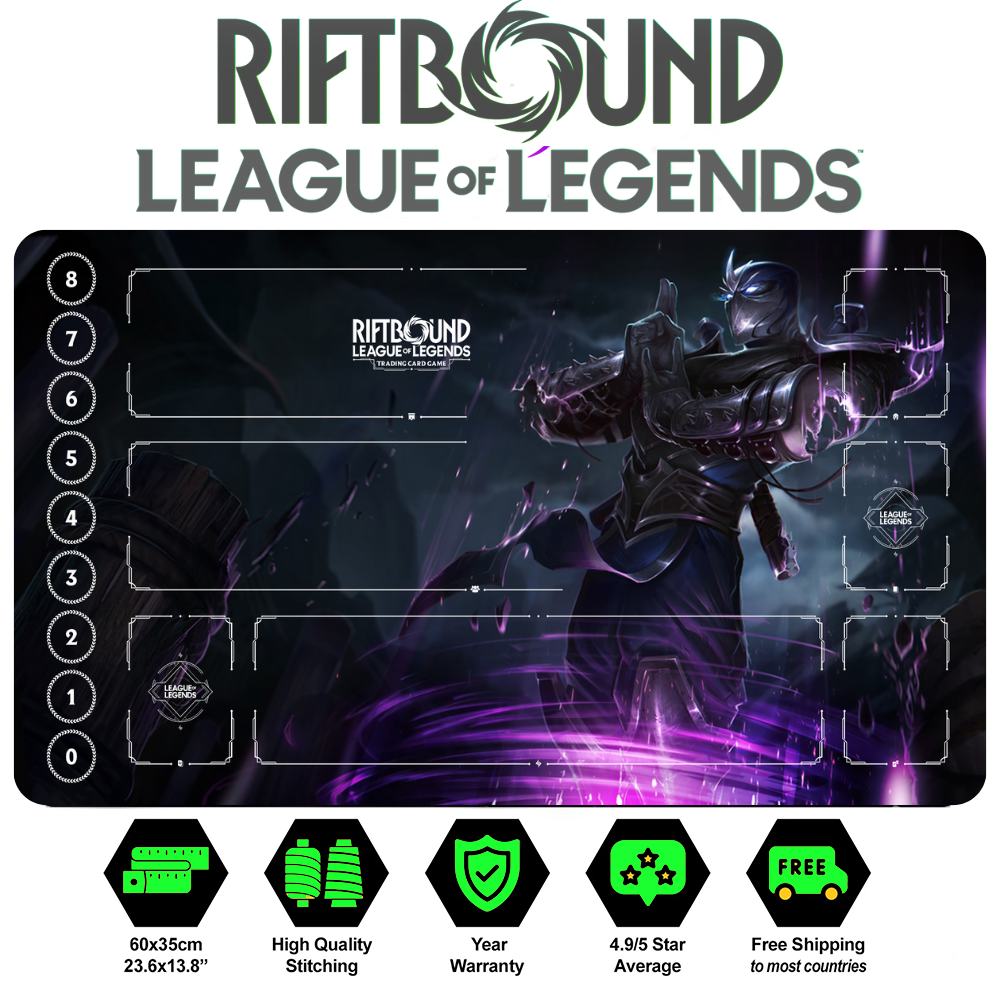 Shen Comic 1 Playmat – Riftbound TCG Champion Mat | LEAGUE OF LEGENDS