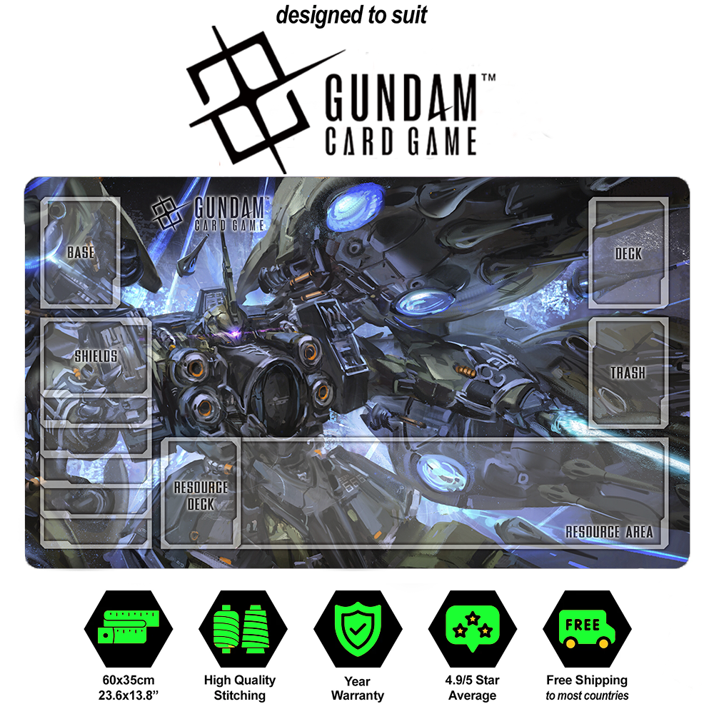 Gundam TCG NZ666 Kshatriya Alternate Art Beta Playmat Custom