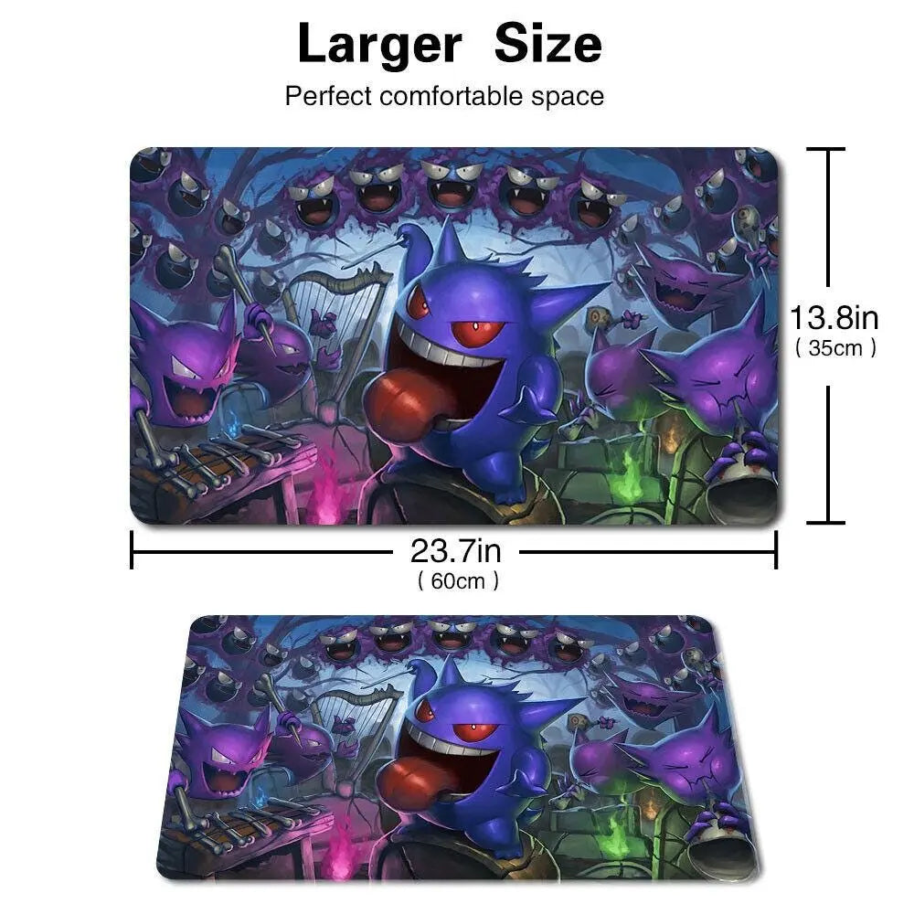 312899 - Board Game Gengar Playmat Games Mousepad Play Mat of TCG Effenfine