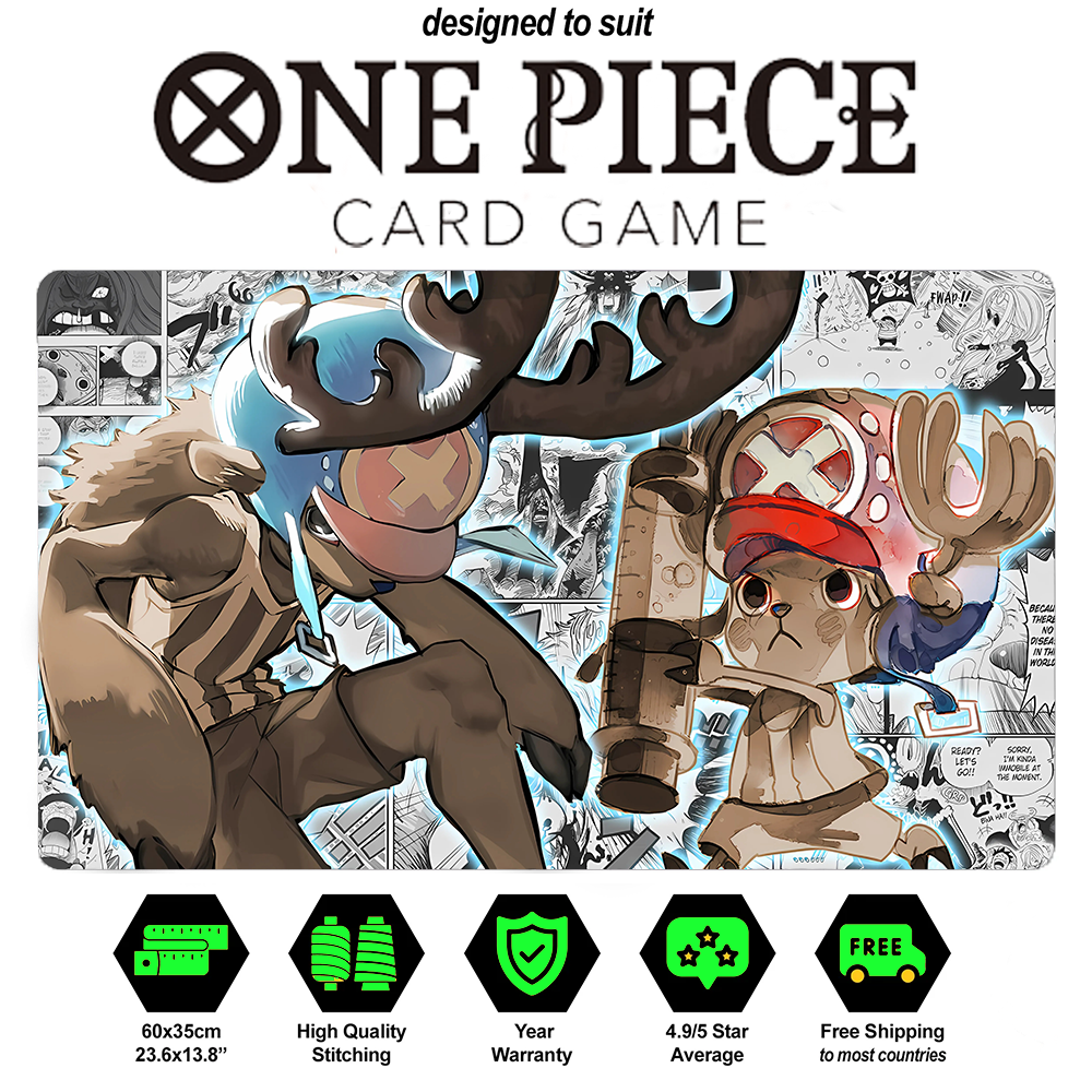 One Piece Tony Chopper Playmat CCG OPCG TCG Trading Card Game Mat