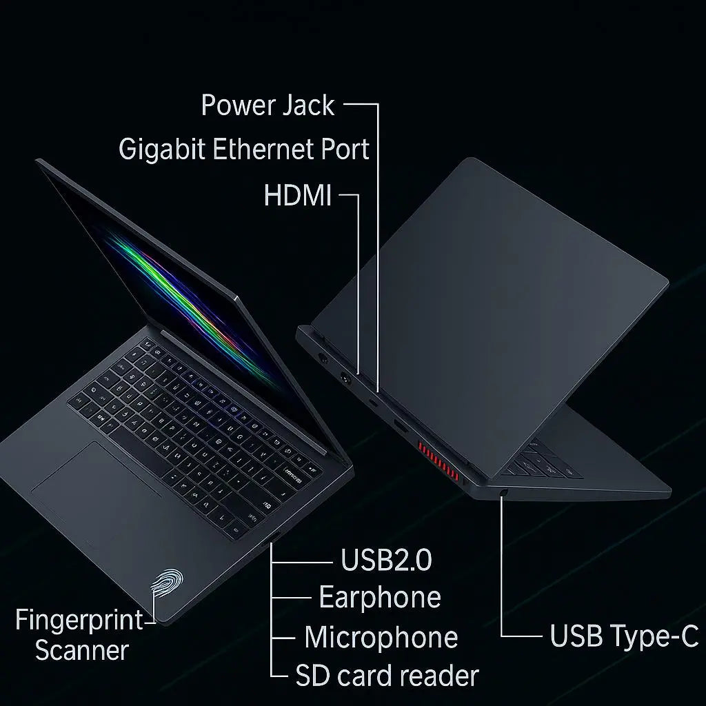 Customizable RTX 4060 Gaming Laptop | Intel i9-13900H | 16:10 144 Hz Display | Windows 11 Pro Effenfine