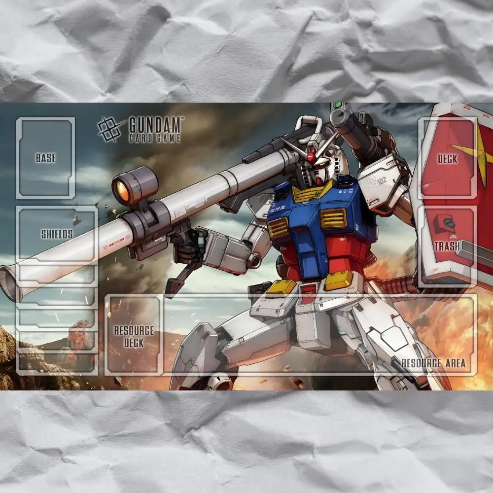 Gundam TCG Playmat RX-78-02 Gundam Alternate Art Beta Playmat Custom Effenfine