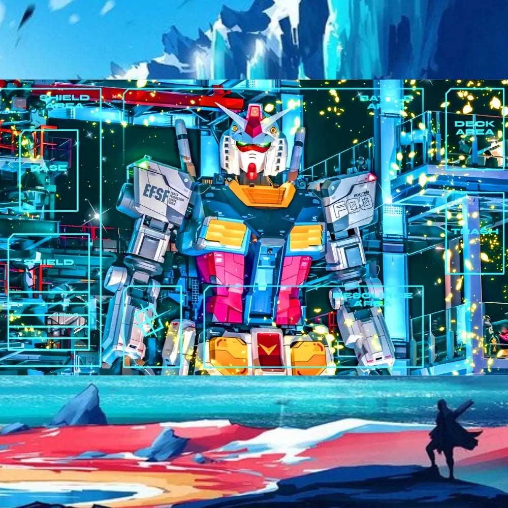 Gundam TCG Playmat CyperPunk Alternate Art Beta Playmat Custom Effenfine