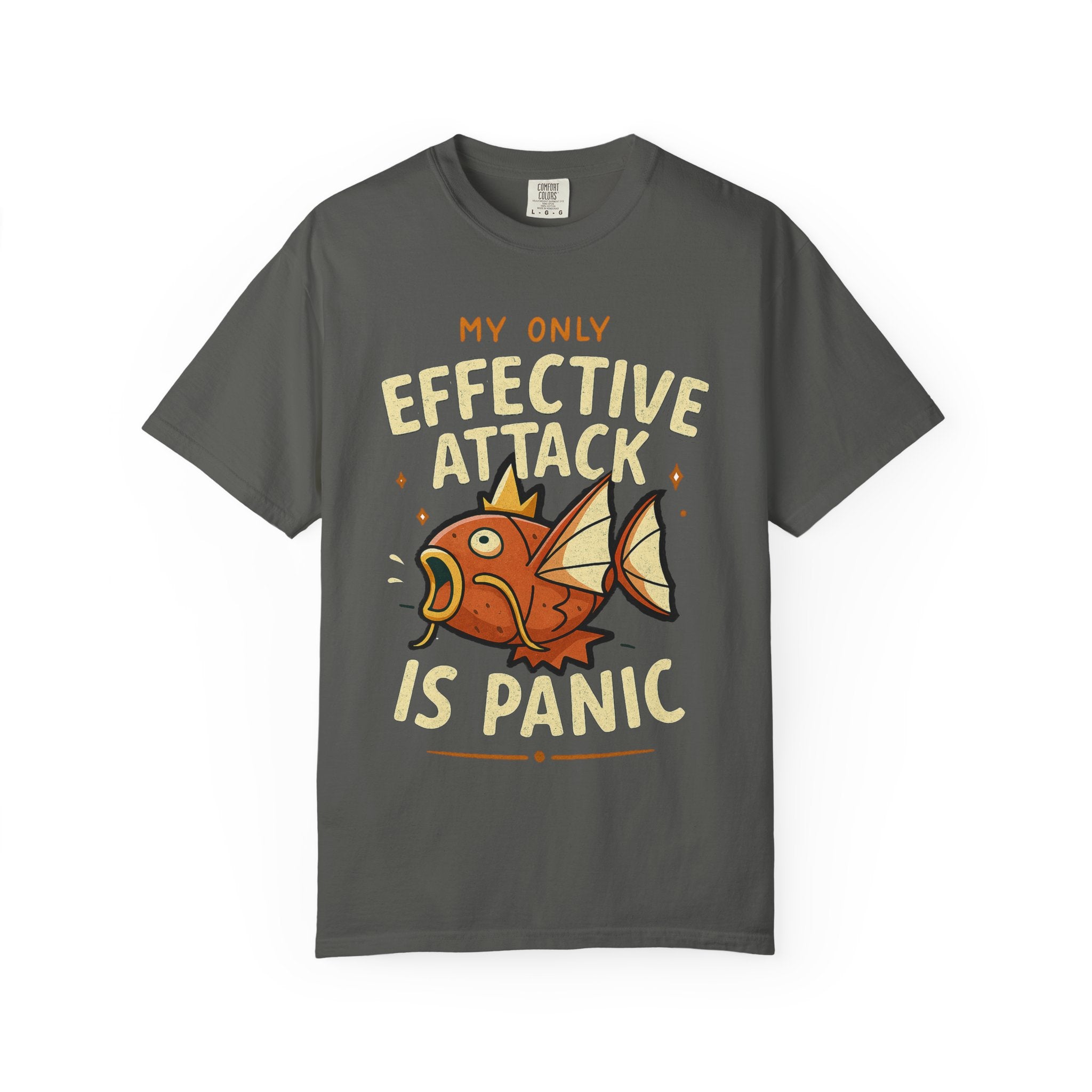 Fishing-themed Panic Attack T-Shirt