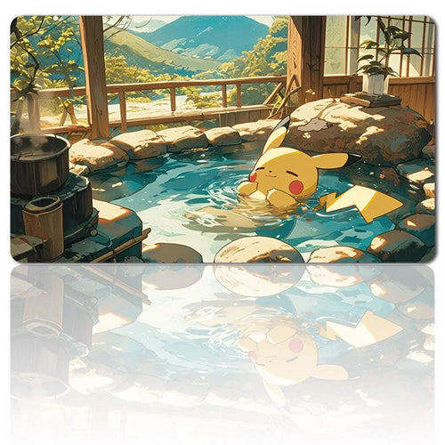 1377211 - Board Game Pokemon Pikachu Playmat Games Mousepad Play Mat of TCG Effenfine