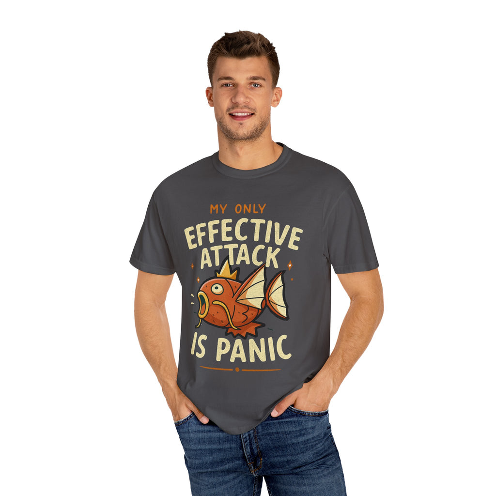 Fishing-themed Panic Attack T-Shirt