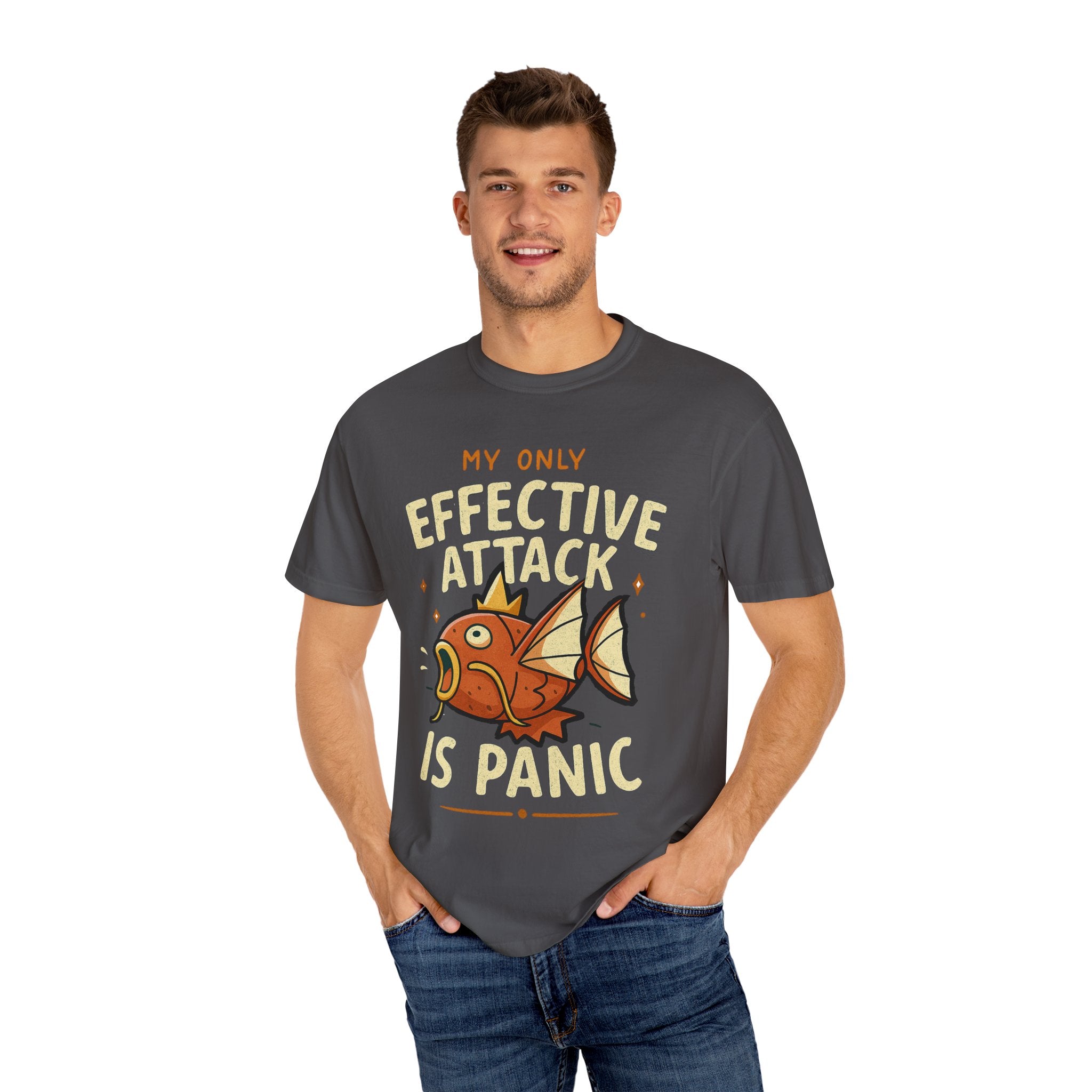Fishing-themed Panic Attack T-Shirt