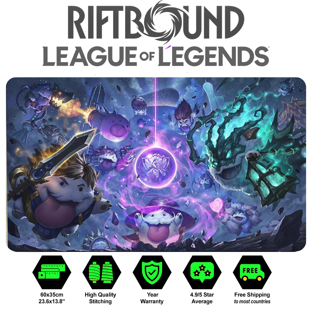 Little Poros 1 Playmat – Riftbound TCG Champion Mat | LEAGUE OF LEGENDS