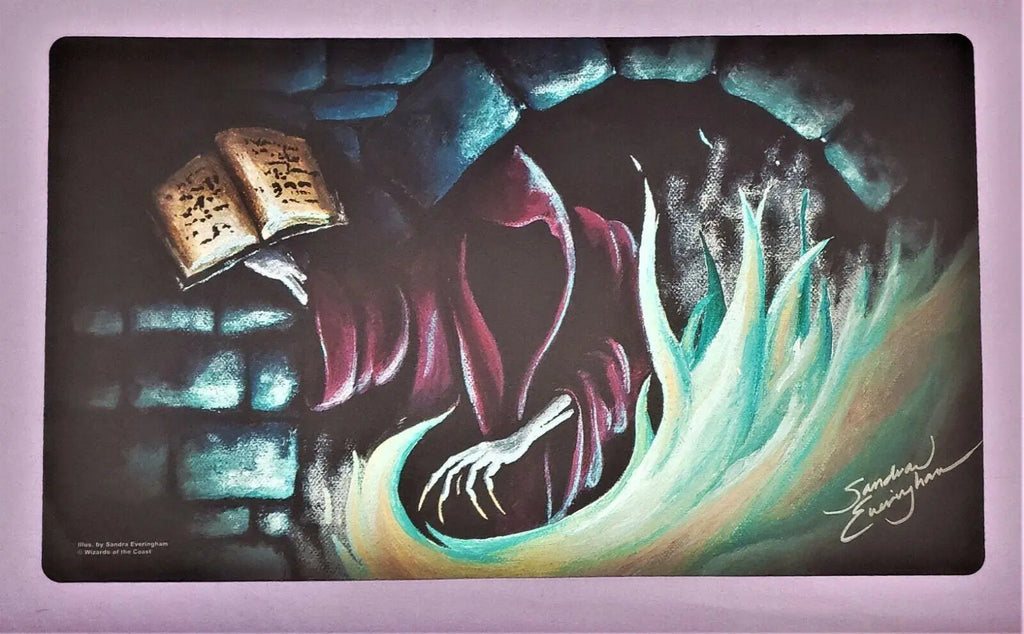 Dark Ritual MTG Play Mat Playmat SIGNED Sandra Everingham Wizards Magic Effenfine