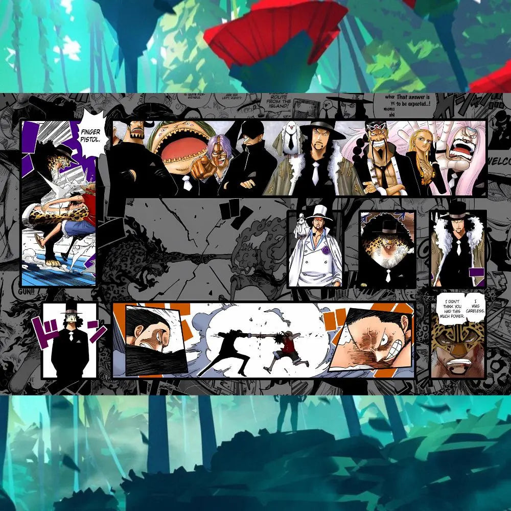 One Piece Team C9 Comic 1 Playmat CCG OPCG TCG Trading Card Game Mat Effenfine