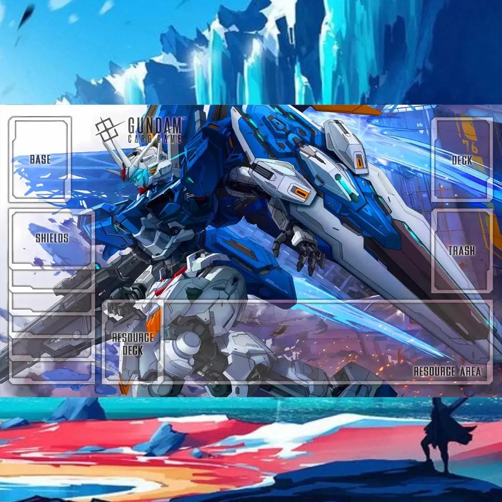 Gundam TCG Playmat Blaze Alternate Art Beta Playmat Custom Effenfine