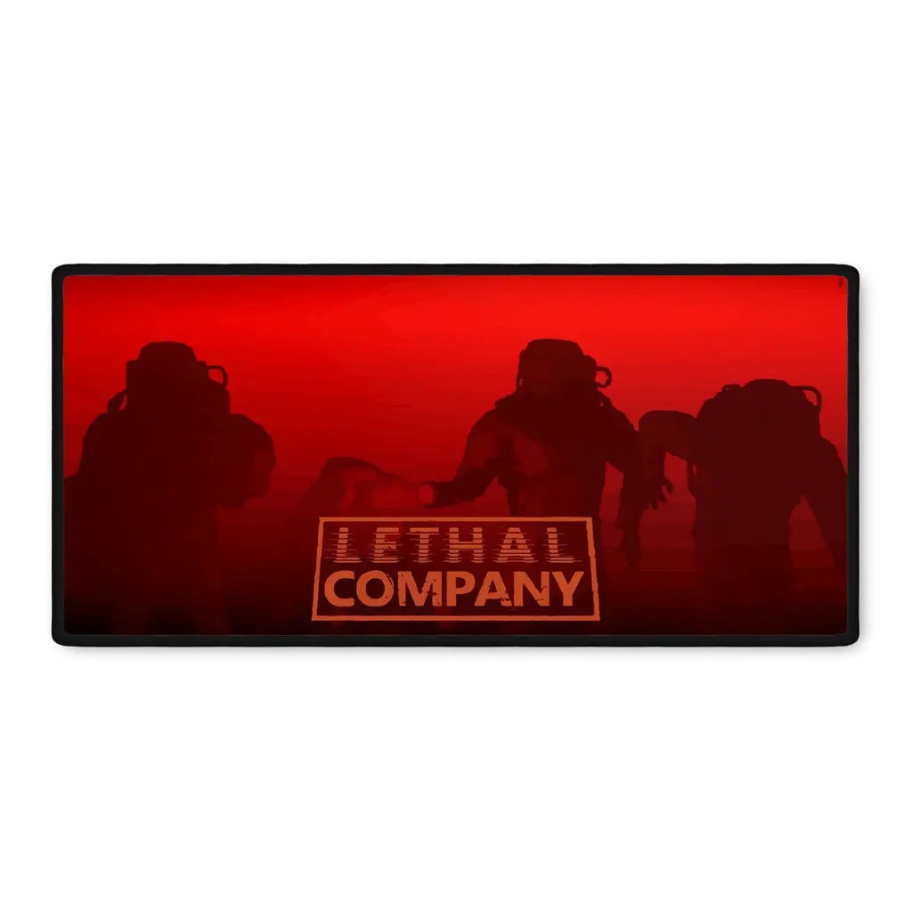 Lethal Company Mousepad Last 3 Remaining, Gaming Deskpad, Anime Mousepad XXL Effenfine