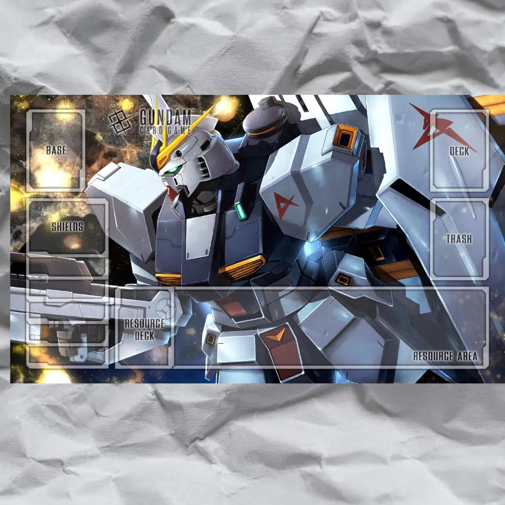 Gundam TCG RX-93 V NU Alternate Art Beta Playmat Custom Effenfine