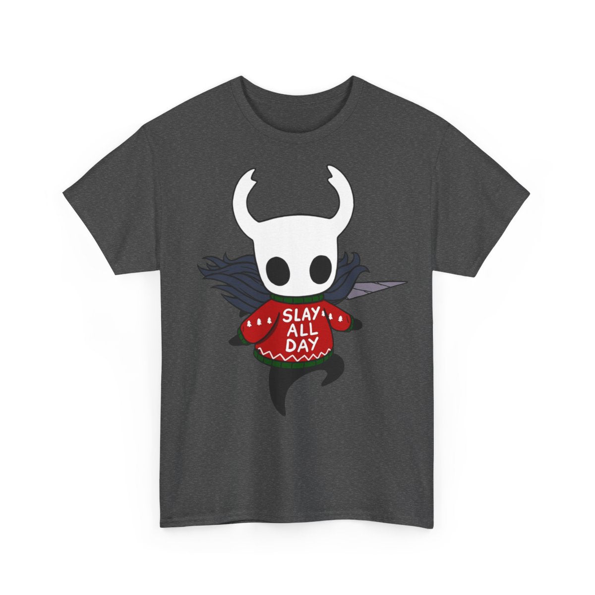 Hollow Knight 'Slay All Day' Christmas Ugly Sweater UNISEX T-Shirt