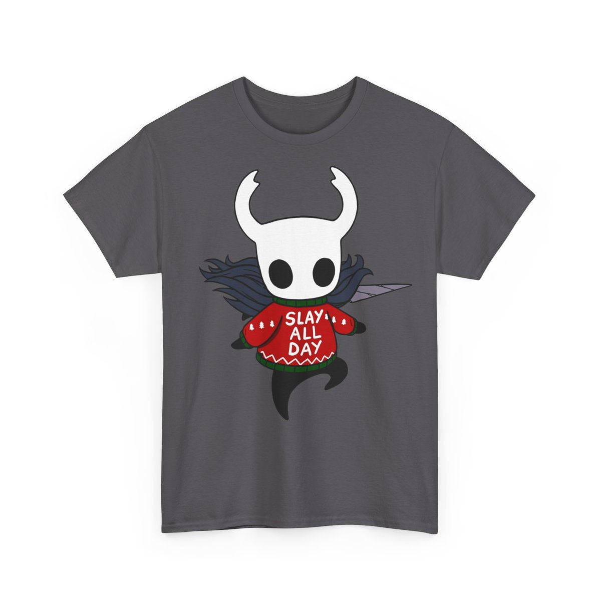 Hollow Knight 'Slay All Day' Christmas Ugly Sweater UNISEX T-Shirt