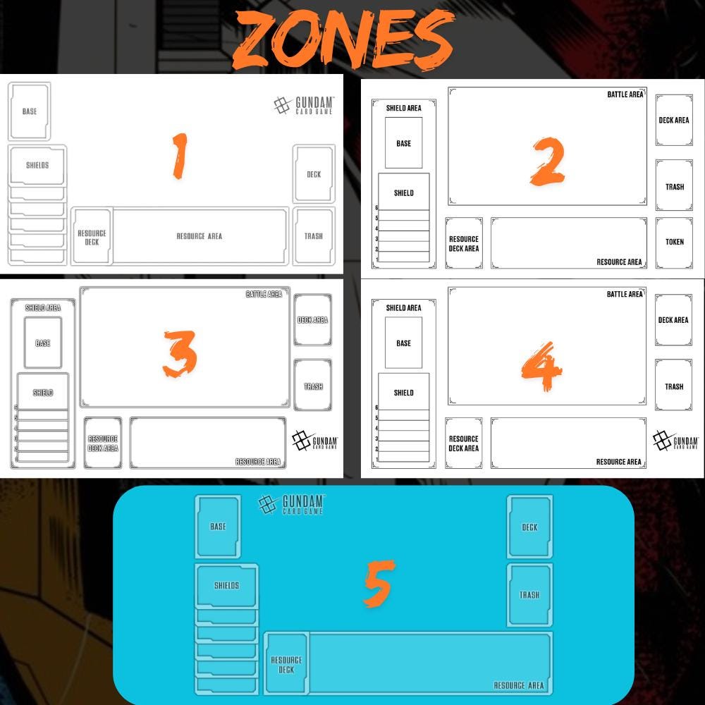 Gundam TCG Custom Playmat Alternate Art
