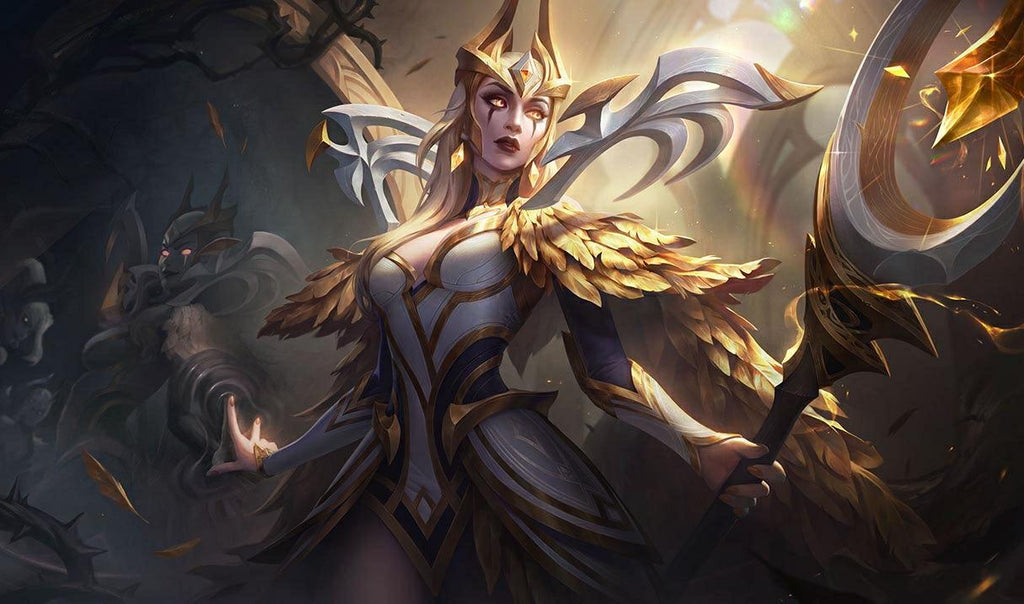 Riftbound Leblanc Playmat: League of Legends Trading Card Game (24" x 14")