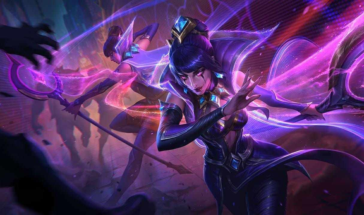 Riftbound Leblanc Playmat: League of Legends Trading Card Game (24" x 14")